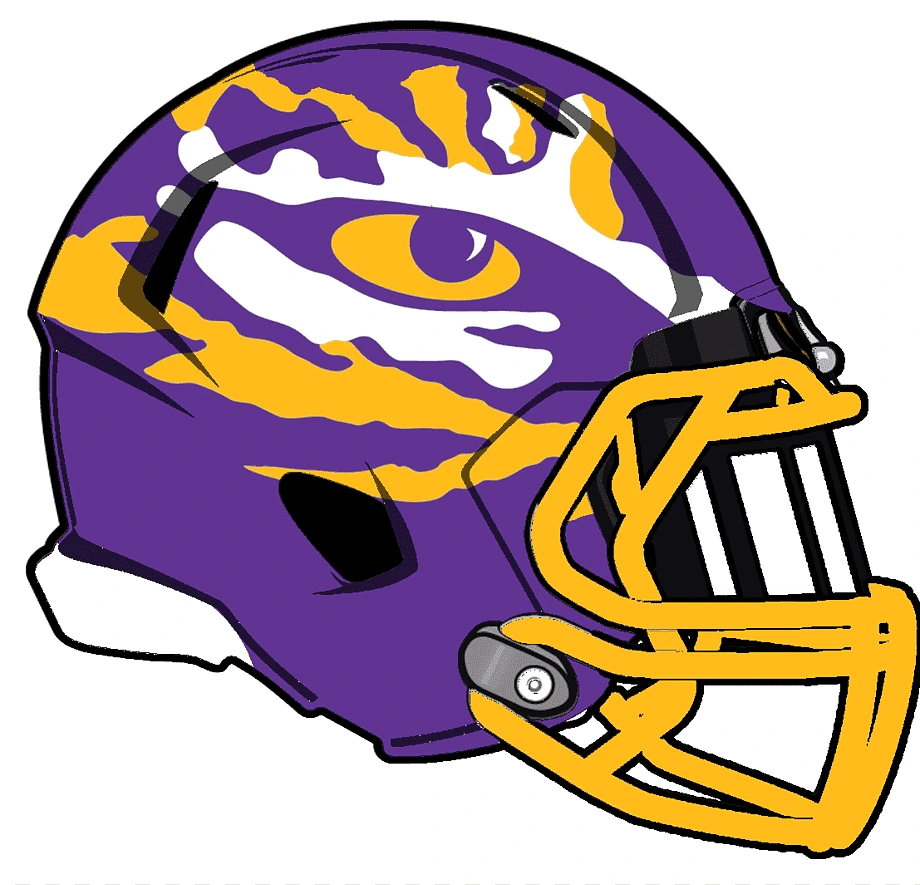 Clipart LSU Football Helmet: A Symbol of Pride and Passion